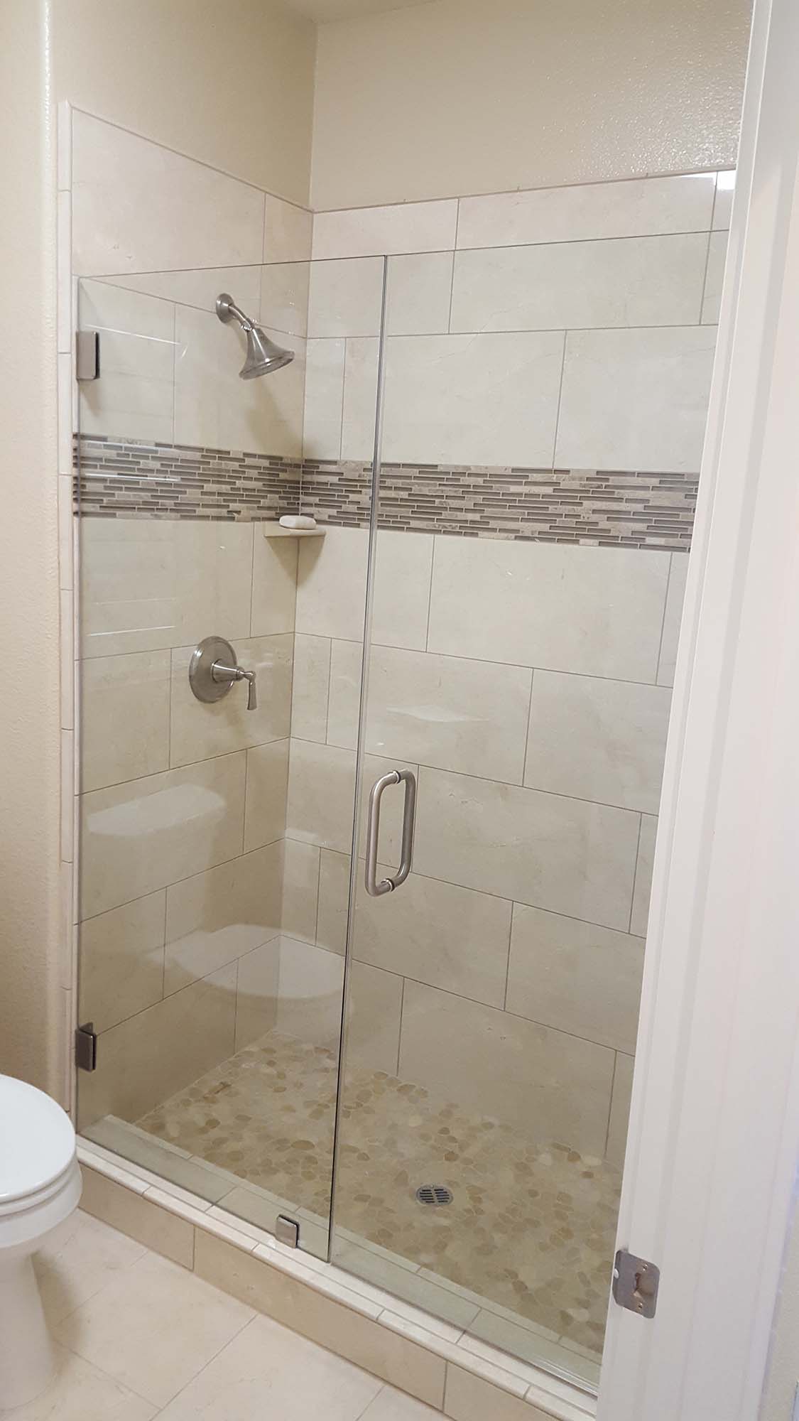 Door & Panel-Frameless – Accent Shower Door